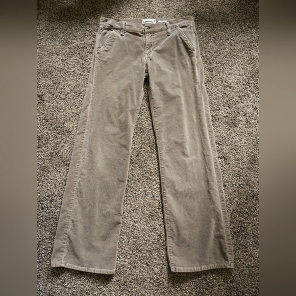 Old Navy Pants - Old Navy stretch purplish brown corduroy like, 6